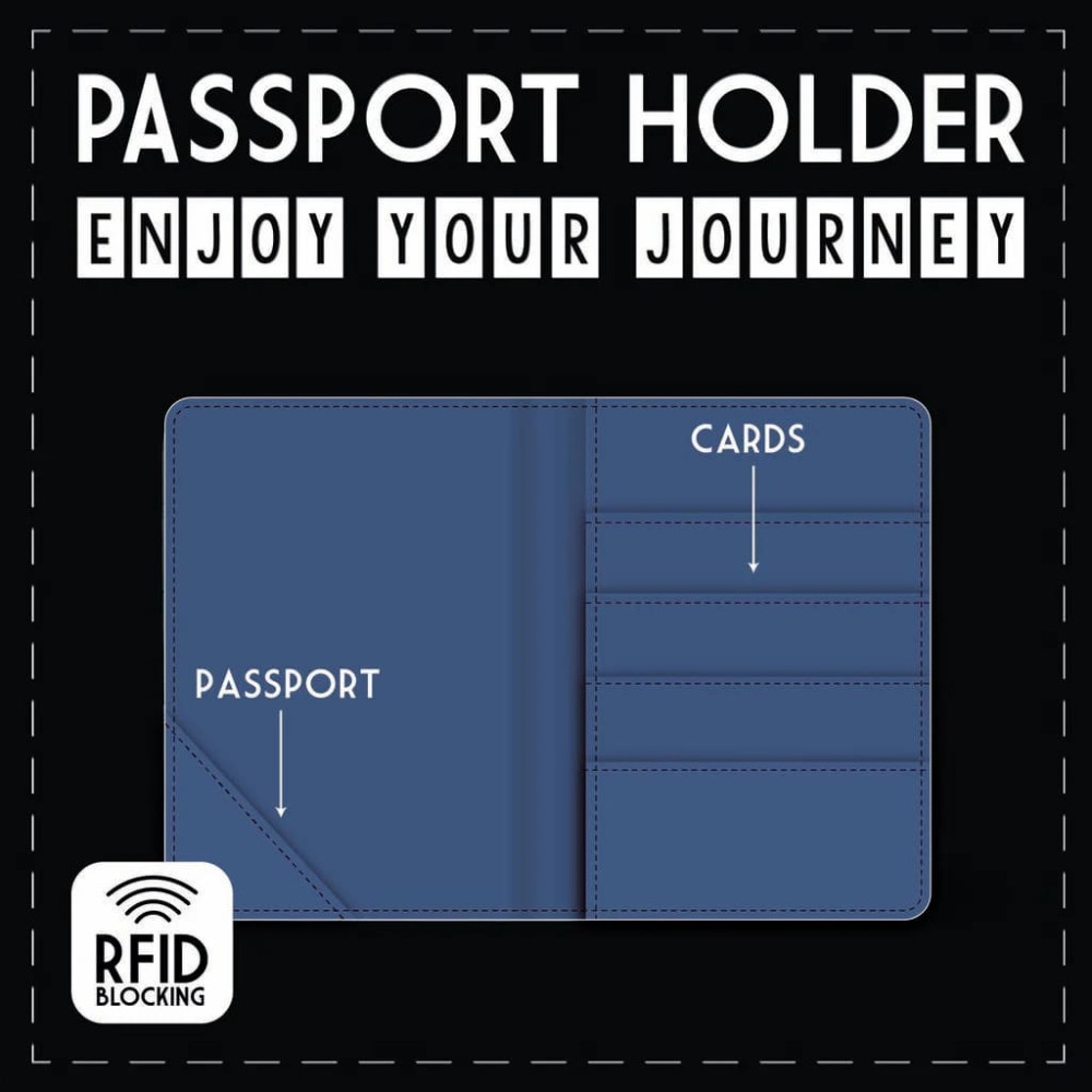 Legami PH0038 Θήκη Διαβατηρίου Passport Holder - Stars