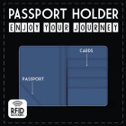 Legami PH0038 Θήκη Διαβατηρίου Passport Holder - Stars