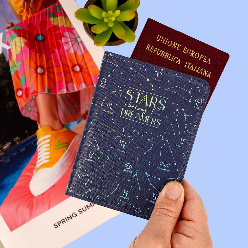 Legami PH0038 Θήκη Διαβατηρίου Passport Holder - Stars