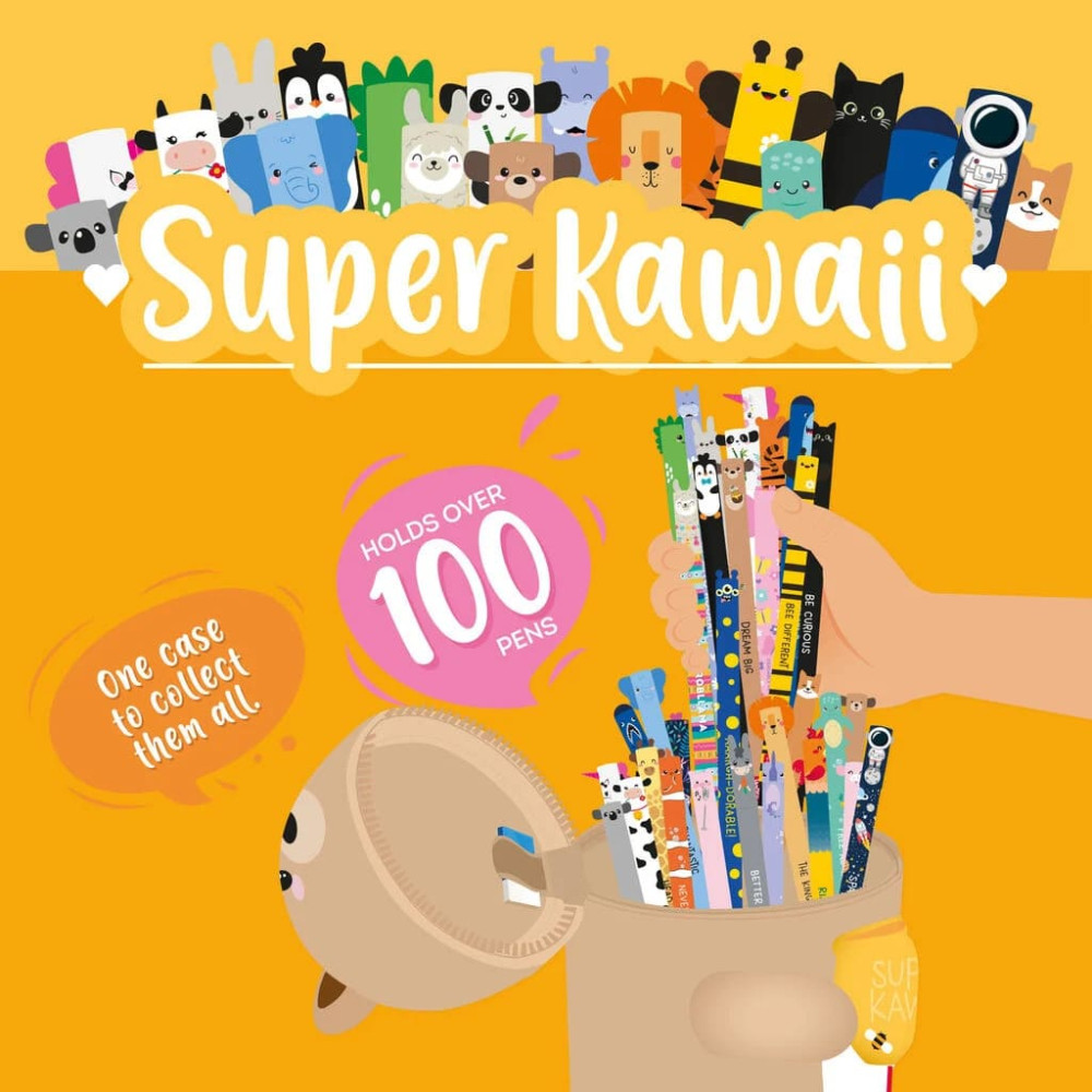 Legami SKA0002 Επιτραπέζια Θήκη Σιλικόνης για Στυλό Teddy Bear - Super Kawaii