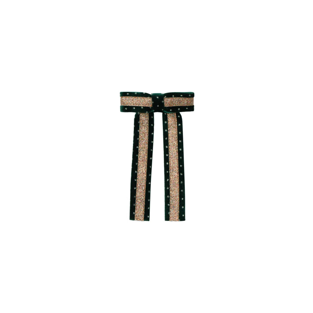 Mimi&Lula Circus Glitter Bow - Green