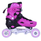 Αθλοπαιδιά 3k Αυξομειούμενα Πατίνια / Roller Skates / Παγοπέδιλα 3 σε 1 (Ροζ)