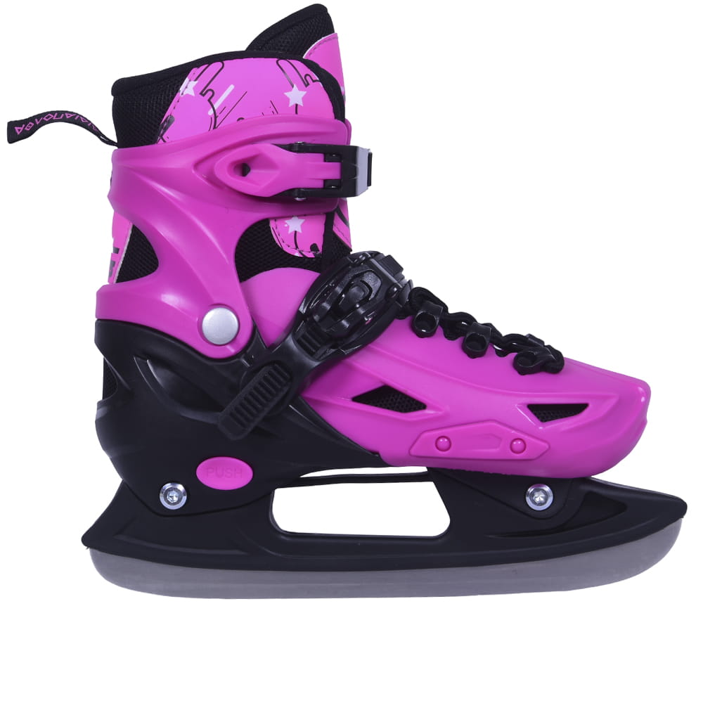 Αθλοπαιδιά 3k Αυξομειούμενα Πατίνια / Roller Skates / Παγοπέδιλα 3 σε 1 (Ροζ)