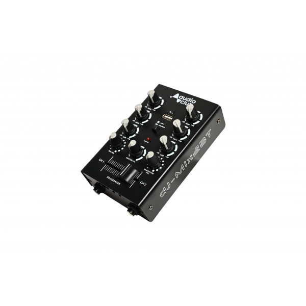 Audio Club DJ-MIX2BT Μίκτης 2 καναλιών με bluetooth και usb player