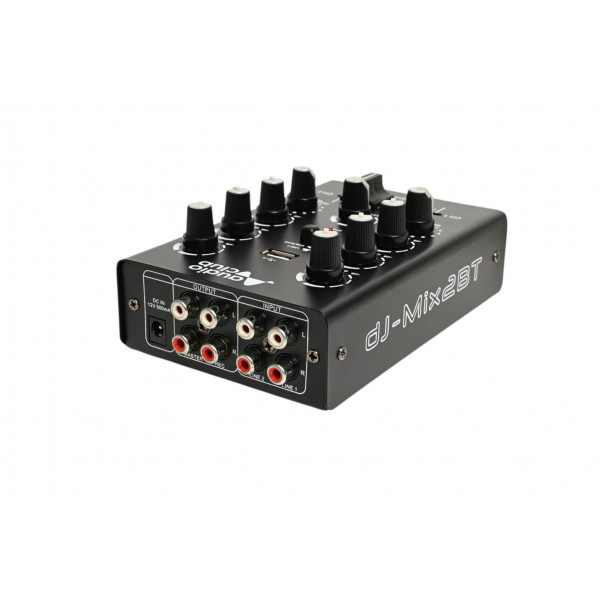 Audio Club DJ-MIX2BT Μίκτης 2 καναλιών με bluetooth και usb player