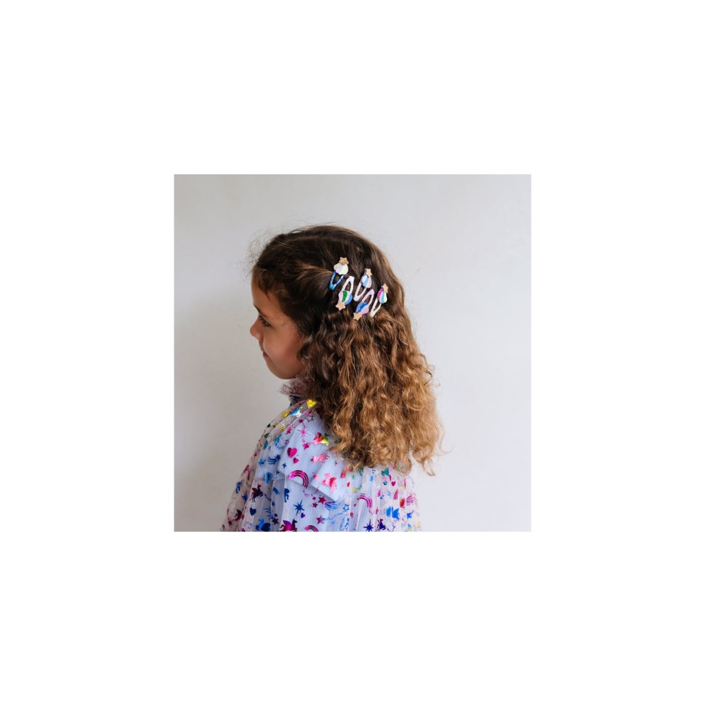 Mimi&Lula Chubby Shooting Star Mini Hair Clips (5 τμχ)