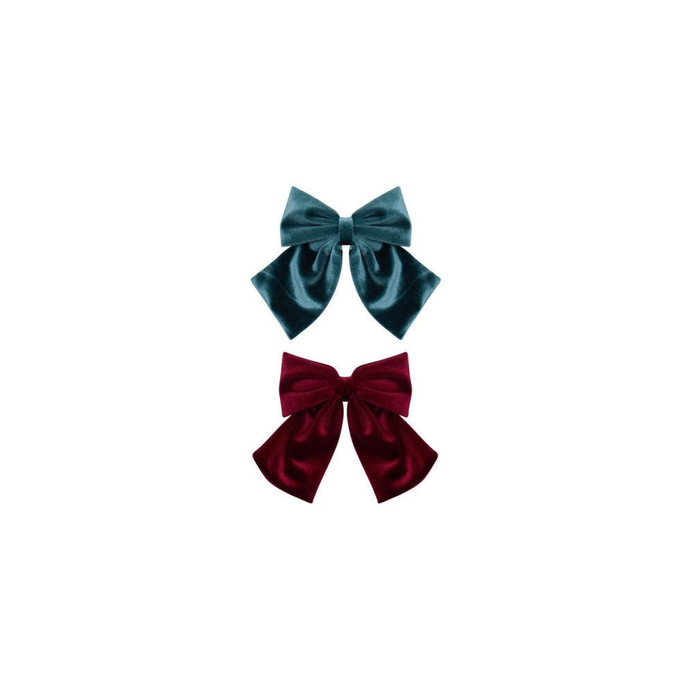 Mimi&Lula Velvet Agnes Hair Bows (2 τμχ)