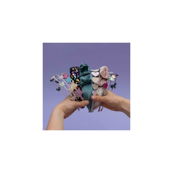 Mimi&Lula Velvet Starry Edie Bow Headband