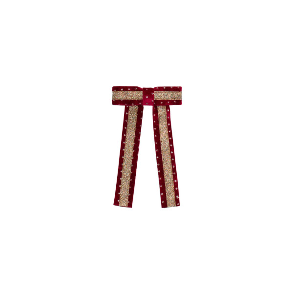 Mimi&Lula Circus Glitter Bow - Red