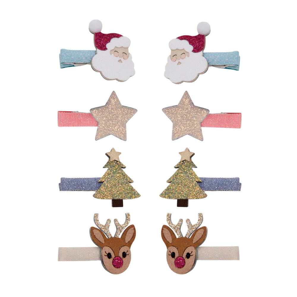 Mimi&Lula Christmas Salon Hair Clips (8 τμχ)