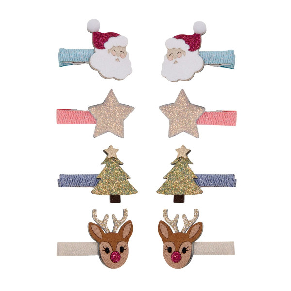 Mimi&Lula Christmas Salon Hair Clips (8 τμχ)