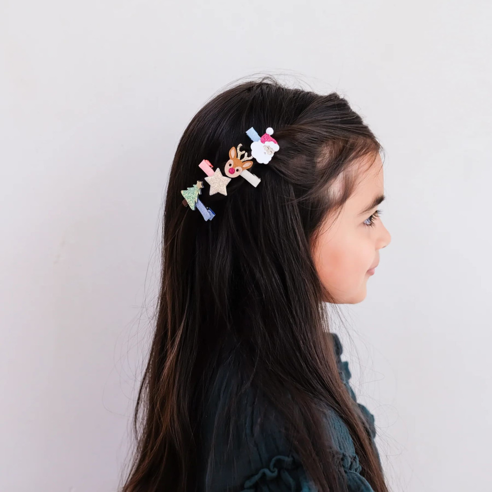 Mimi&Lula Christmas Salon Hair Clips (8 τμχ)