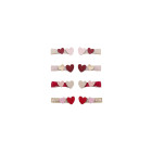 Mimi&Lula Teeny Weeny Heart Hair Clips (8 τμχ)