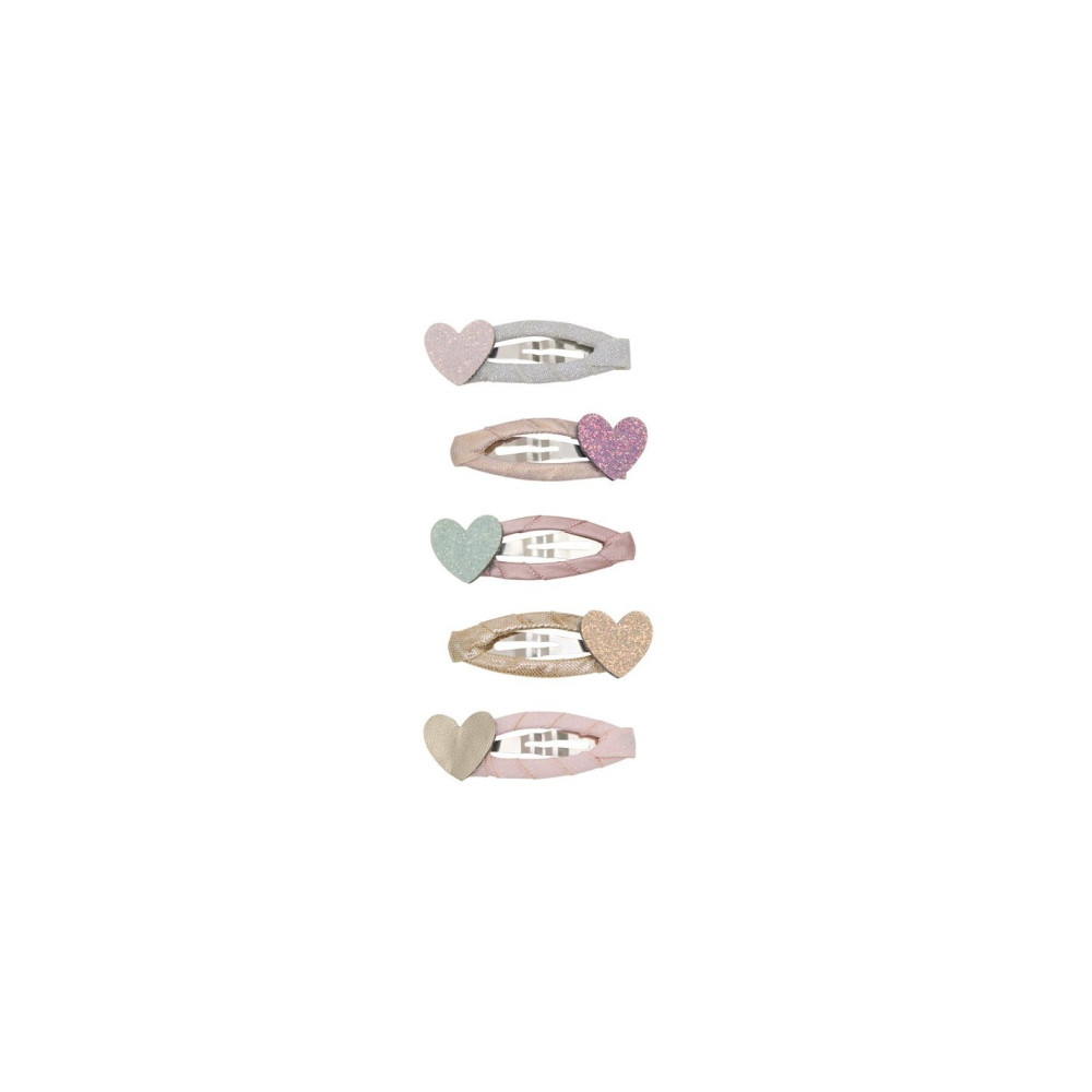 Mimi&Lula Teeny Ηeart Mini Hair Clips (5 τμχ)