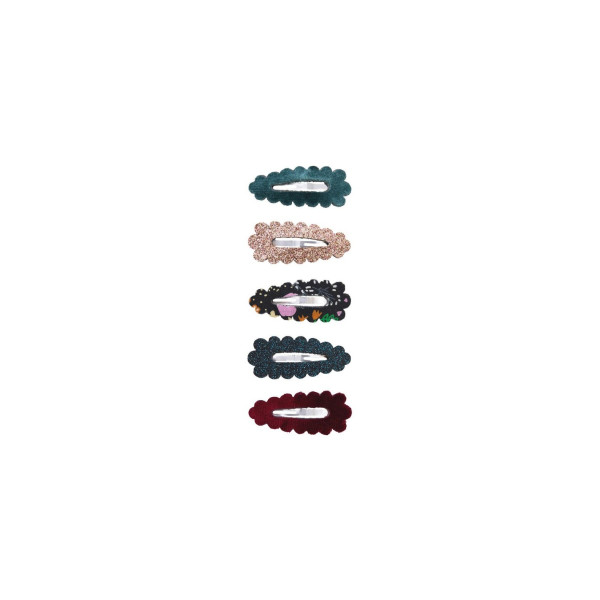 Mimi&Lula Blackberry Mini Hair Clips (5 τμχ)