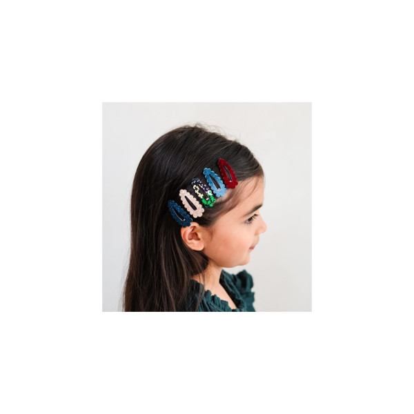 Mimi&Lula Blackberry Mini Hair Clips (5 τμχ)