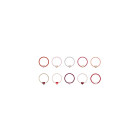 Mimi&Lula Teeny Weeny Heart Hair Ties (10 τμχ)