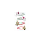 Mimi&Lula Santa and Christmas Tree Hair Clips (4 τμχ)