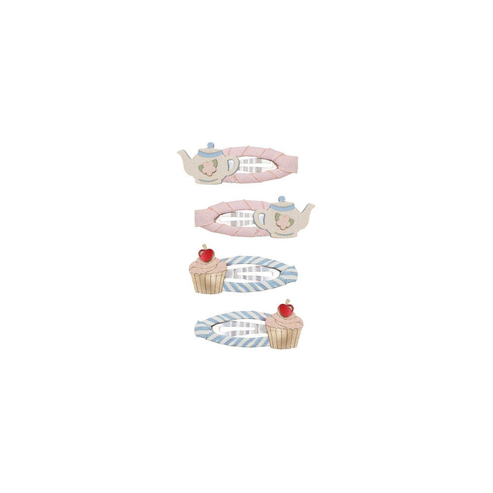 Mimi&Lula Afternoon Tea Hair Clips (4 τμχ)
