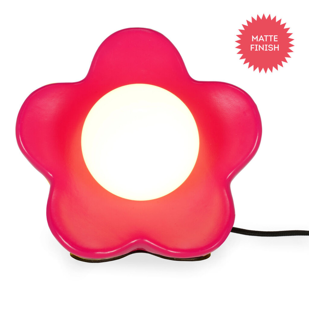 Legami Επιτραπέζιο φωτιστικό LED - Flower Power (Ματ Ροζ)