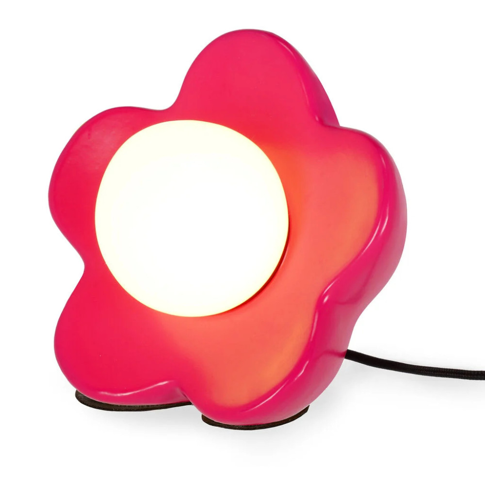 Legami Επιτραπέζιο φωτιστικό LED - Flower Power (Ματ Ροζ)