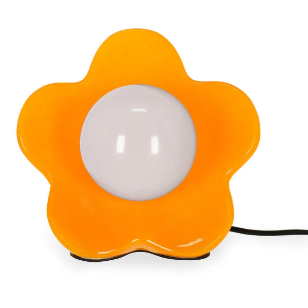 Legami Επιτραπέζιο φωτιστικό LED - Flower Power (Shiny Orange)