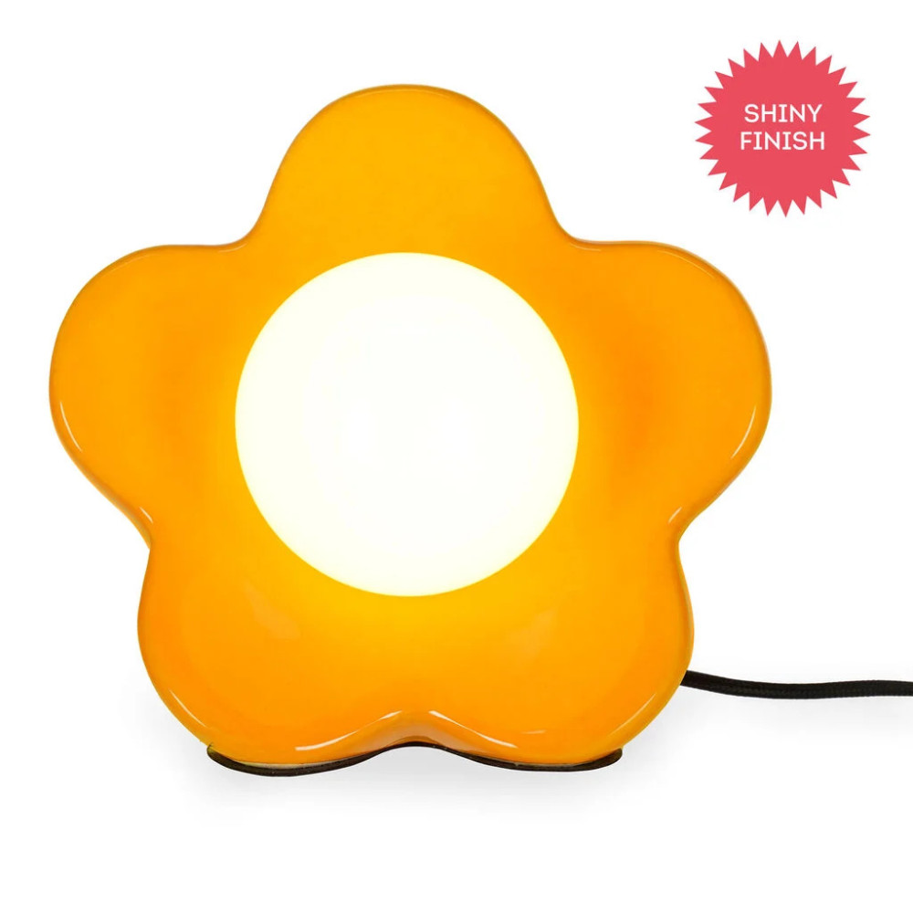 Legami Επιτραπέζιο φωτιστικό LED - Flower Power (Shiny Orange)