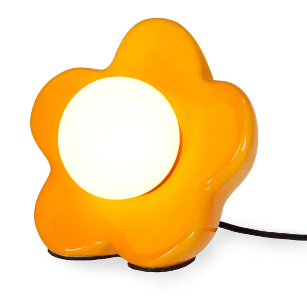Legami Επιτραπέζιο φωτιστικό LED - Flower Power (Shiny Orange)