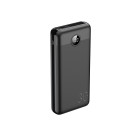 Veger L30 W3008PD Digital Display Power Bank 30000mAh PD 3.0 20W, USB-C, USB-A (Μαύρο)