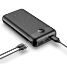 Veger L30 W3008PD Digital Display Power Bank 30000mAh PD 3.0 20W, USB-C, USB-A (Μαύρο)