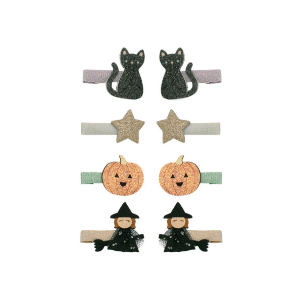 Mimi&Lula Halloween Mini Clips Set (8 τμχ)