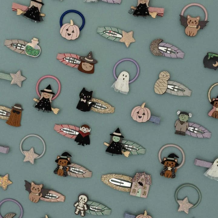 Mimi&Lula Halloween Mini Clips Set (8 τμχ)
