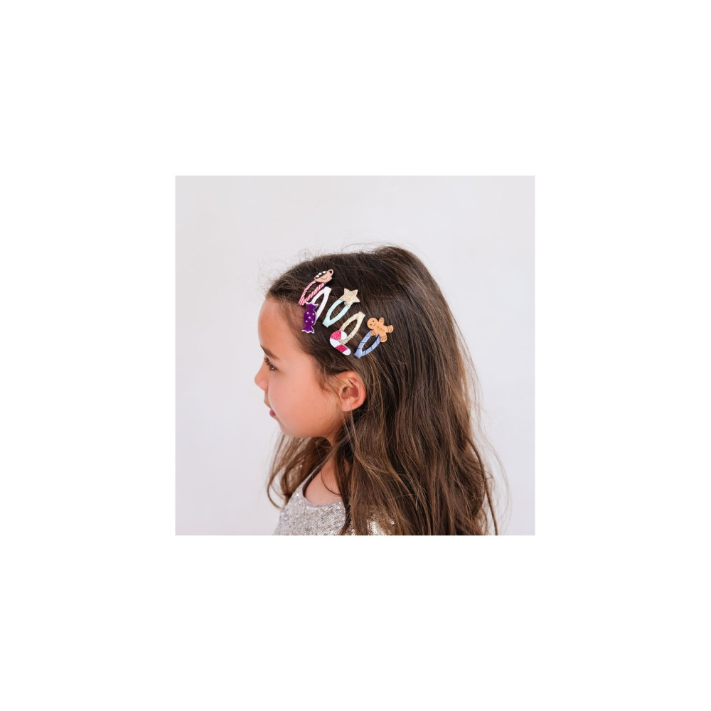 Mimi&Lula Cosy Christmas Food Mini Hair Clips (5 τμχ)