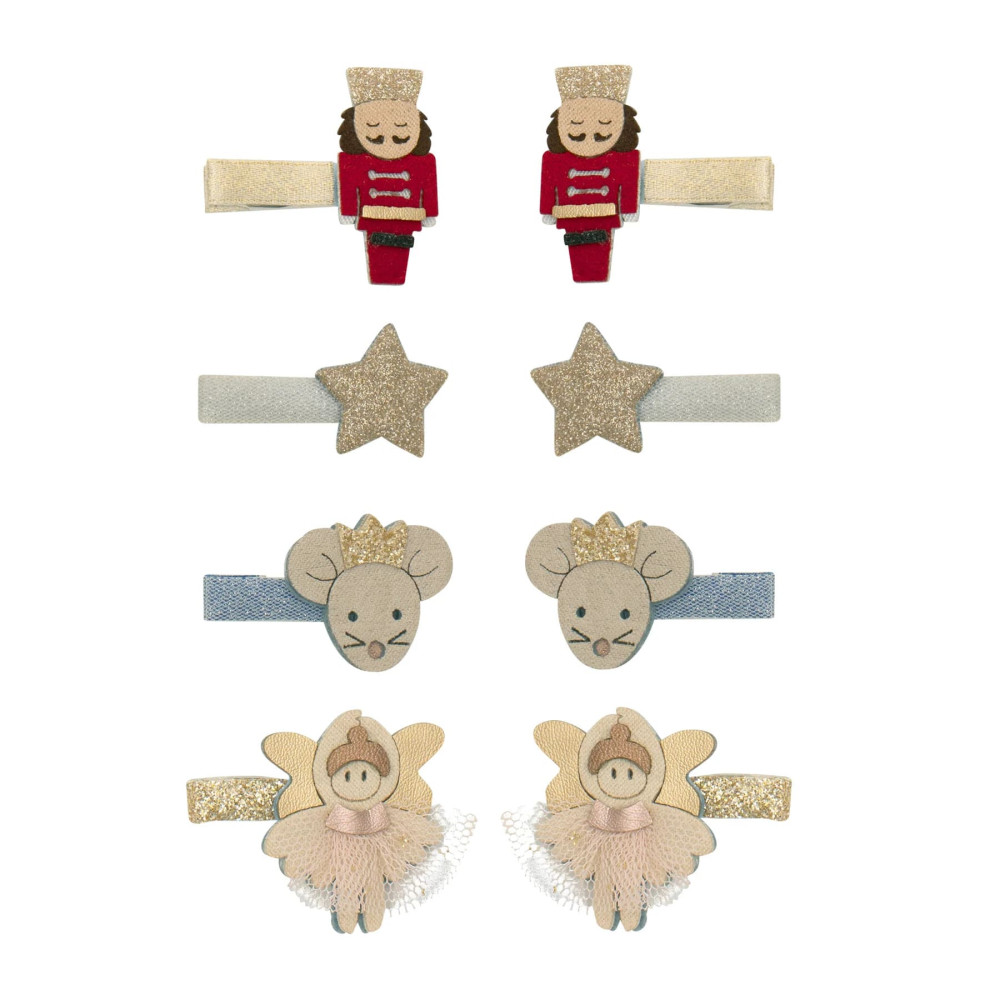 Mimi&Lula Nutcrackers Mini Clips (8 τμχ)