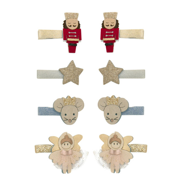 Mimi&Lula Nutcrackers Mini Clips (8 τμχ)