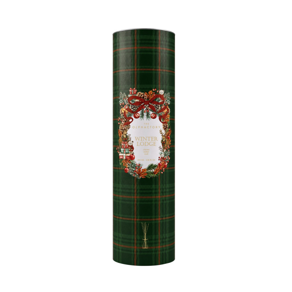 Ambientair Αρωματικό Xώρου με Sτικς 100ml Cedar & Οud, Winted Lodge Special Edition