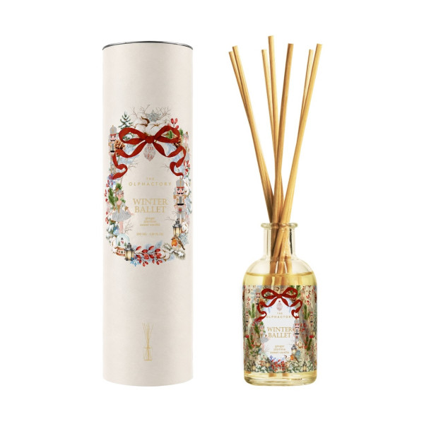 Ambientair Αρωματικό Xώρου με Sτικς 100ml Ginger Roll, Winter Ballet Special Edition