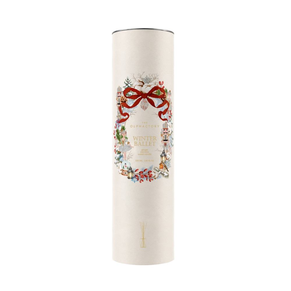 Ambientair Αρωματικό Xώρου με Sτικς 100ml Ginger Roll, Winter Ballet Special Edition