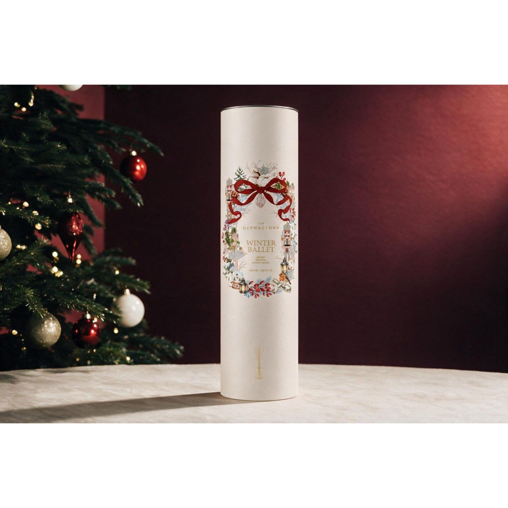 Ambientair Αρωματικό Xώρου με Sτικς 100ml Ginger Roll, Winter Ballet Special Edition