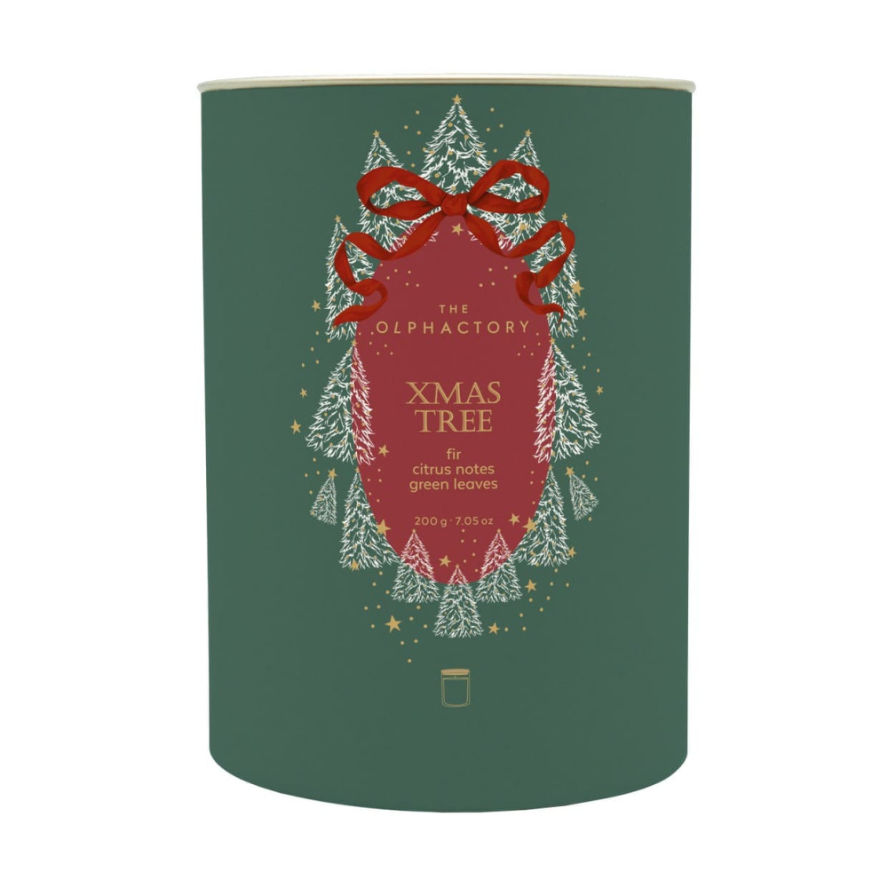 Ambientair Φυτικό Αρωματικό Κερί με Καπάκι 200gr Golden Moss, Christmas Tree Special Edition