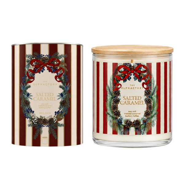 Ambientair Φυτικό Αρωματικό Κερί με Καπάκι 200gr Salted Caramel, Juggle Special Edition