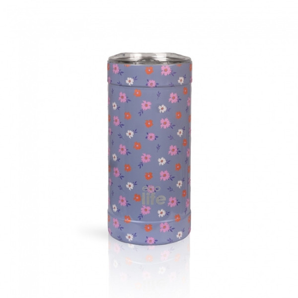 EcoLife Ανοξείδωτο Ποτήρι Flower Thermos 500ml