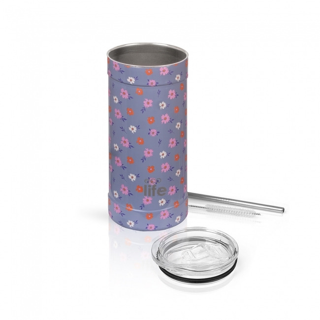 EcoLife Ανοξείδωτο Ποτήρι Flower Thermos 500ml