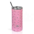 EcoLife Ανοξείδωτο Ποτήρι Pink Dandelion Thermos 500ml