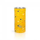 EcoLife Ανοξείδωτο Ποτήρι Dots In Yellow Thermos 500ml