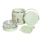 EcoLife Thermos Food Jar 450ml - Green Doodles