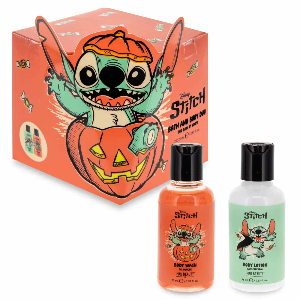 Mad Beauty Disney Stitch Halloween Bath & Body Duo Mad Beauty Disney Stitch Halloween Bath & Body Duo