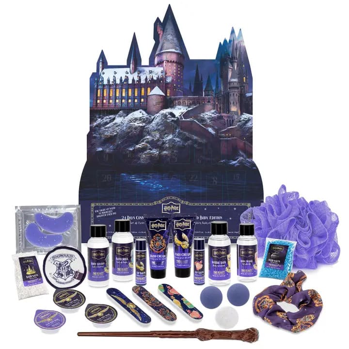 Mad Beauty Disney Harry Potter Hogwarts – 24 Days Bath, Body & Beauty Advent Calendar