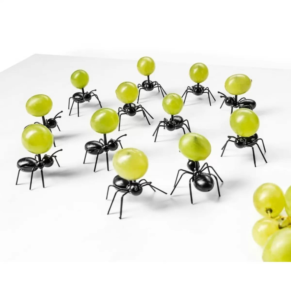 Party Picks σε σχήμα Μυρμηγκιών (12τμχ)