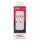 Prolink καλώδιο 2xRCA male σε 2xRCA male MP101 2m (Λευκό)